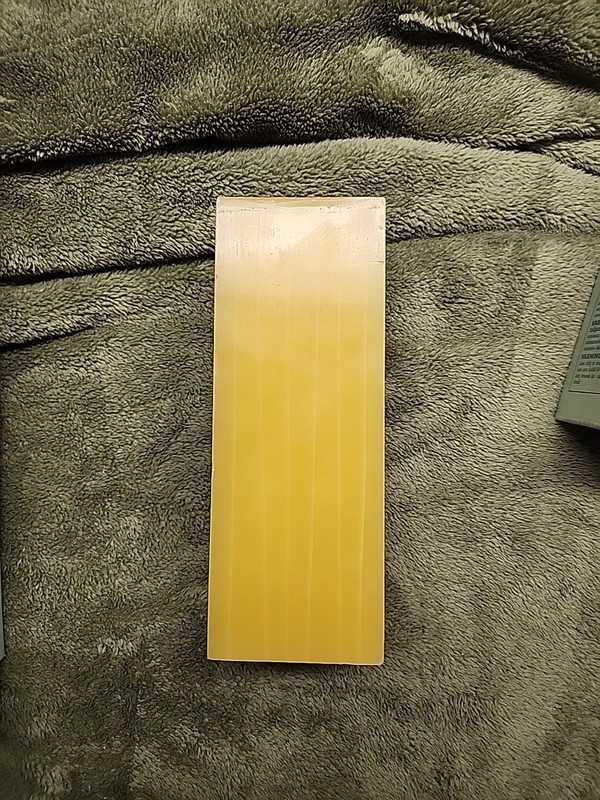 PartyLite 3 x 8 Square Pillar Candle New Box Yuzu & Lime   P4G/K18185