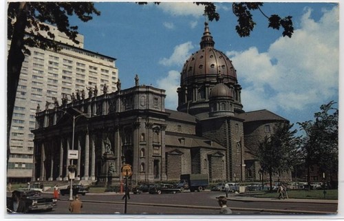 St. James Cathedral ~ Dominion Square ~ Montreal, Quebec Kanada Postkarte