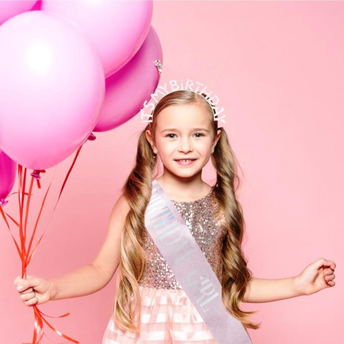 Cute Birthday Headband for Women Birthday Crown for Women IT'S MY BIRTHDAY Ti... - Picture 2 of 7