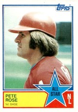 1983 Topps #397 Pete Rose
