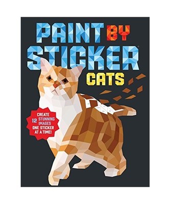 Paint by Sticker: Cats: Create 12 Stunning Images one Sticker at a Time