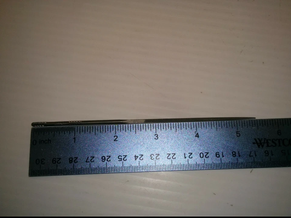 SIMONDS #0 ROUND HANDLE SQUARE FILE, 5-1/2", NNB - Image 3 of 4