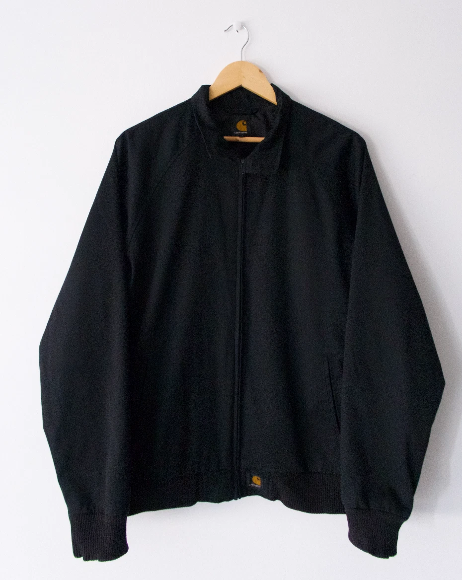 Carhartt work jacket black store
