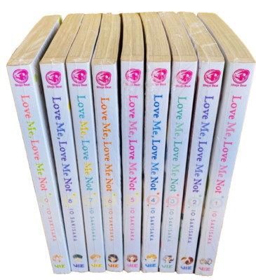 Love Me, Love Me Not  (vol.  1-9) English Manga Graphic Novel NEW