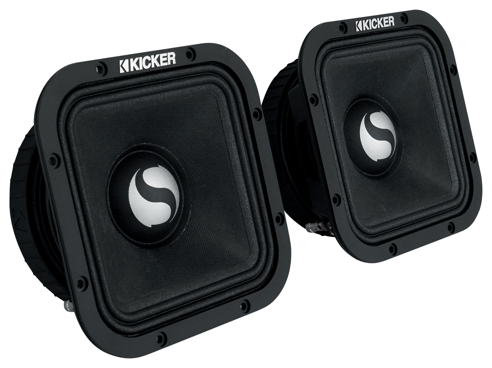 Пара квадратных среднечастотных динамиков Kicker ST7MR серии 7 Street 8-омные 49ST7MR8 17490₽