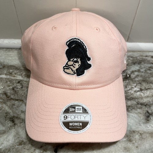 MSU Spartans Adjustable Pink Hat Cap 