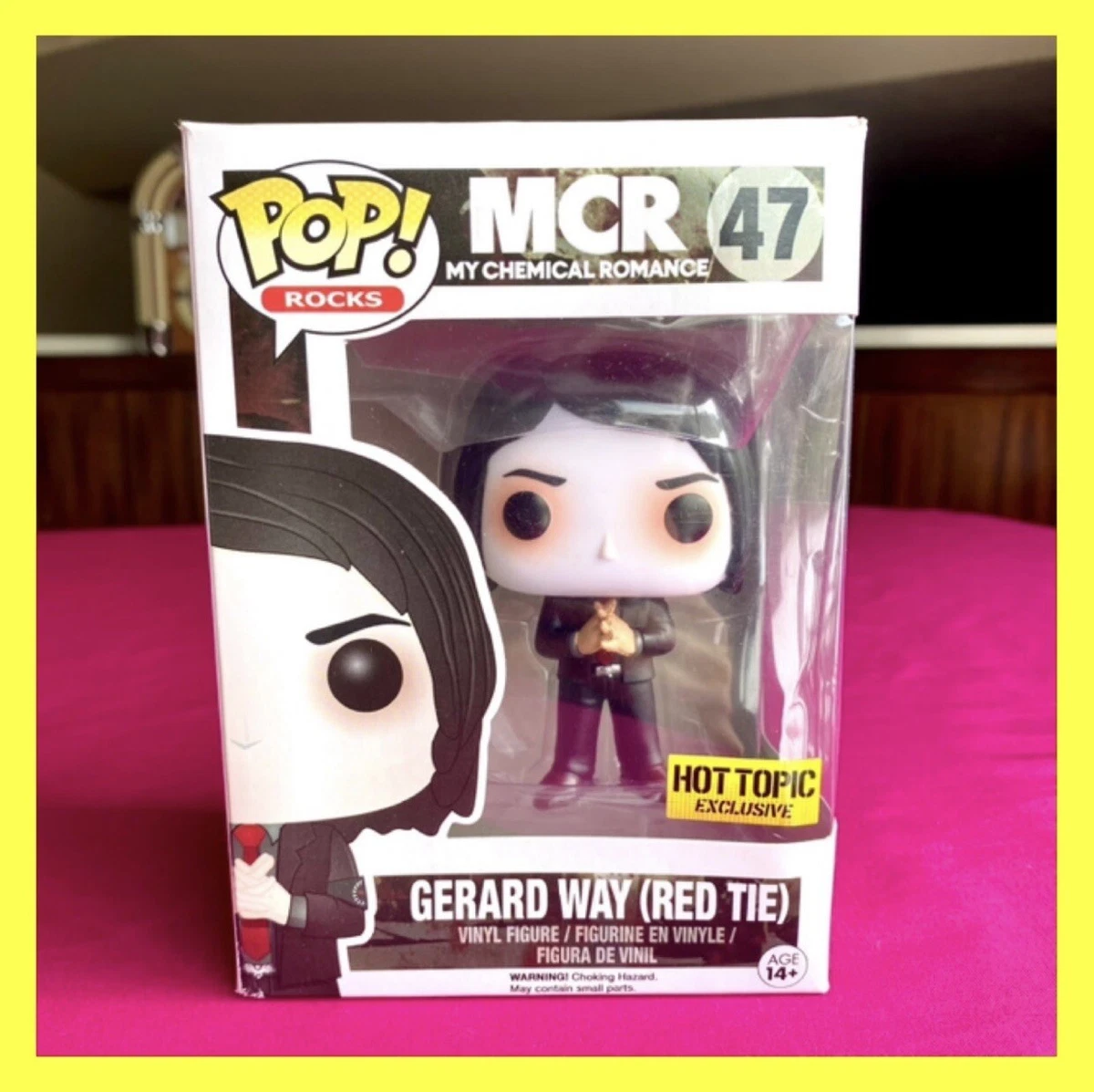 Gerard way funko pop hot on sale topic