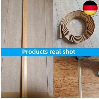 Selbstklebende Übergangsleiste – 6,8 M, Schwarz, Für Teppich & Boden, Bis 5 Mm Höhe