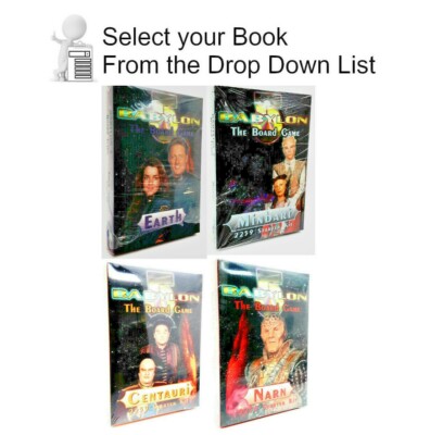 1998 Babylon 5 Board Game Component Game Starter Kit Collection-Your Choice of 4