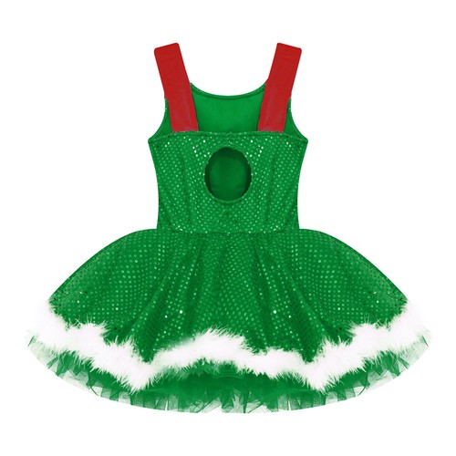 Kids Girl's Leotard Birthday Sundress Roller Dress Stage Tutu Dresses Ballet - Picture 35 of 41
