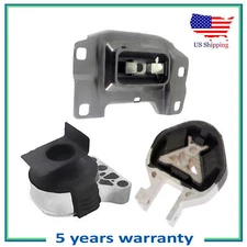 3PCS Engine Motor & Auto Trans Mount MotorKing For 15-19 Lincoln MKC 2.0L 2.3L