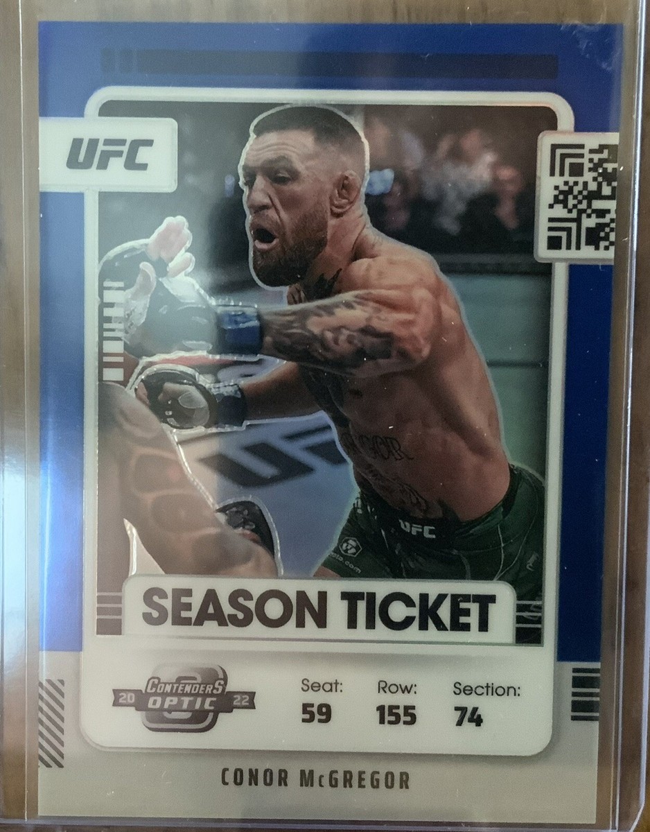 2022 Panini Chronicles UFC Conor McGregor #371 Contenders Optic