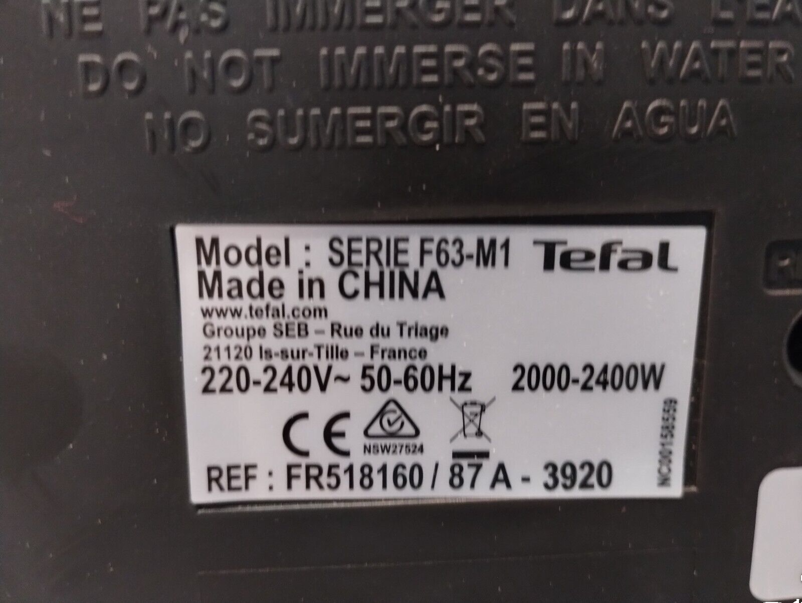 Tefal Filtra Pro FR518160 Deep Fryer 3045386378821 eBay