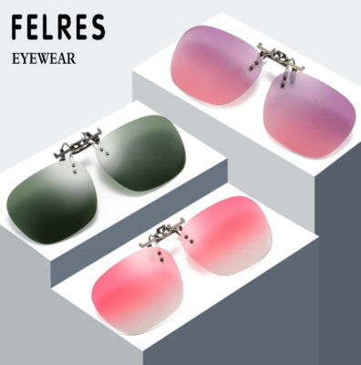 Clip On Flip Up Polarized Sunglasses For Men Women Outdoor Driving Glasses Hot 