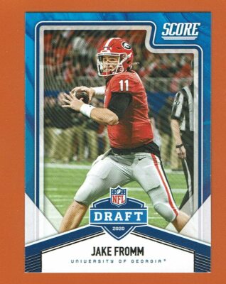2019-20 Score NFL Draft Jake Fromm NFL-4