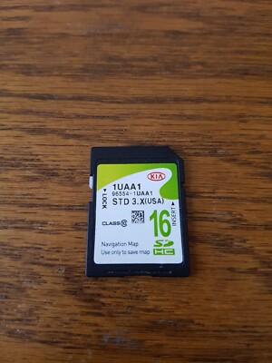 OEM KIA MAP DATA GPS Navigation SD Card 96554-1UAA1 STD3.X USA