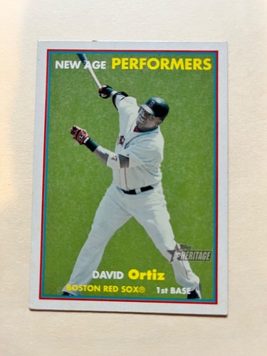 2006 Topps Heritage #NAP-DO David Ortiz New Age Performers