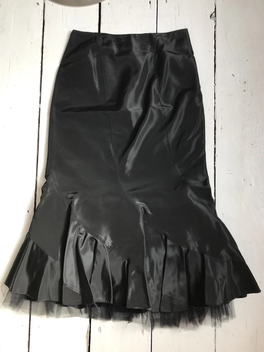 Net ruffle skirt online cheap