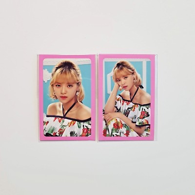 TWICE TWICELAND FANTASY PARK OFFICIAL PHOTOCARD SET (PINK) | eBay