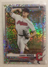 2021 Bowman Draft Chrome Tommy Mace 1st Bowman Speckle