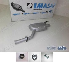 IMASAF Auspuff Mitteltopf+Anbauteile für Mercedes 190 W201 Turbo-D 2.5 1988-1993 IMASAF Auspuff Mitteltopf+Anbauteile für Mercedes 190 W201 Turbo-D 2.5 1988-1993
