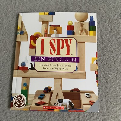 Büchlein I Spy Ein Pinguin Rätselspiele Burger King
