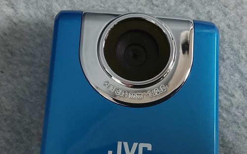 JVC Picsio GC-FM2 HD Memory High Definition Pocket Camcorder Blue W/Box tested - Picture 9 of 24