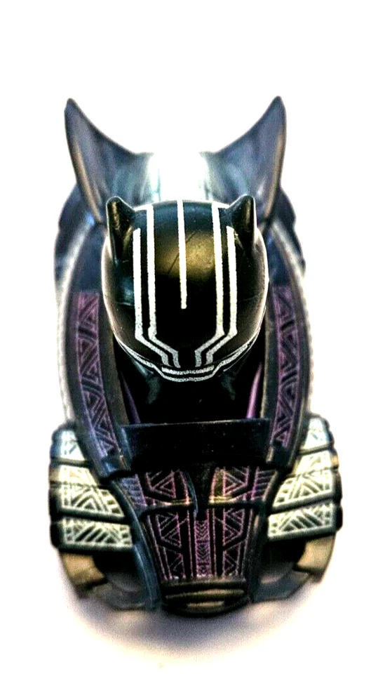 Hot Wheels 2022 Racer Verse Black Panther Loose Character Diecast car - Image 2 of 4