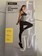 UltraLife Core Slimmer Belt Waist Shaper Soft & Adjustable Workout Burns Fat