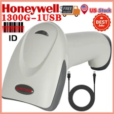Honeywell 1300G-1USB Handheld Corded 1D Imager Barcode Scanner With USB Cable