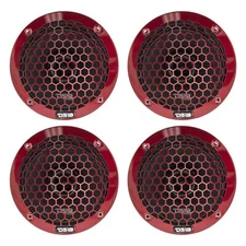 4x DS18 PRO-ZT6 6.5" 2 Way Midrange Water-Resistant Motorcycle Car Speakers 900W