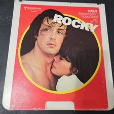 Rocky RCA SelectaVision CED VideoDisc Sylvester Stallone 1976 Film