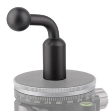 17mm Ball to 1/4 inch Female Thread Vertical Mount Adapter Aluminum Alloy