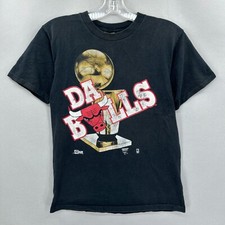 Vintage Chicago Bulls Shirt Michael Jordan Salem Sportswear 90s USA M Da Bulls