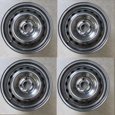 Set of 4 Iron Wheels 6Jx15 4x100 ET50 for Renault Modus 2004-2006 New (6753)