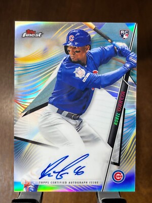 2020 Topps Finest Robel Garcia Finest Autographs Refractor RC #FA-RG