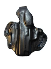 De Santis BlK Leather Thumb Break  Scabbard Sig P226 Mauser M2 Left 001BBB3Z0