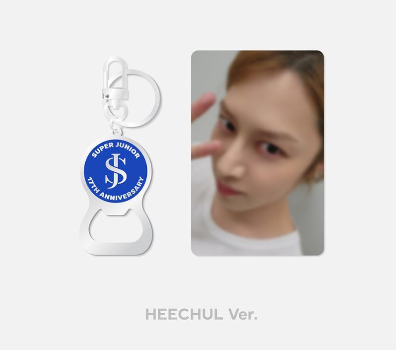 SUPER JUNIOR 17th Anniversary OFFICIAL MD GOODS Opener Key Ring +