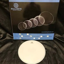 Bullseye Drum Head 5 Pc Propack-White: Coated