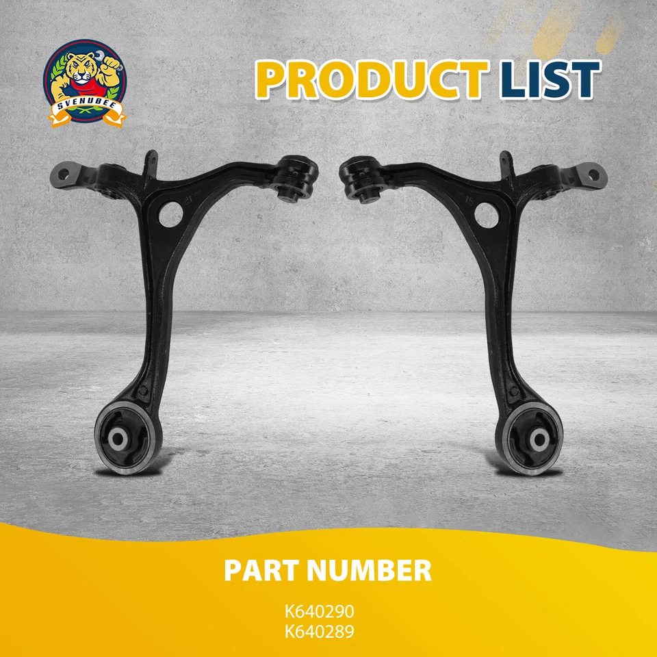 Kit brazo de control inferior delantero para Honda Accord Acura TSX 2003 2004 2005 2006 2007 Foto 3 de 4