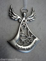 N May Faith Light Your Path Angel Angels By Your Side Ornament Baptism Ganz N May Faith Light Your Path Angel Angels By Your Side Ornament Baptism Ganz