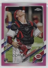 2021 Topps Chrome Pink Refractor Tyler Stephenson #111 18un