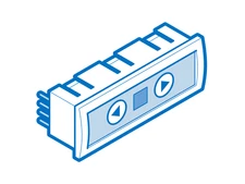 MIDEA 12138000071336 1/2" T-Stat PVC Magic Chef Hvdr450se/Mcdr450sef