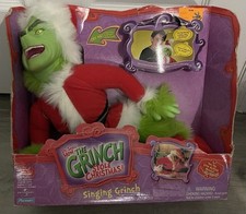 DR. SUESS HOW THE GRINCH STOLE CHRISTMAS Singing GRINCH 2000 PLAYMATES