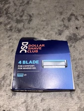 Dollar Shave Club 4 Blade Refill Cartridges 4 Count