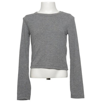 Gina Tricot, Langarmshirt, Größe: 134/140, Grau, Polyester/Viskose #Oae