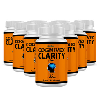 Cognivex Clarity Plus- Brain Support- 10 Bottles- 600 Capsules