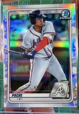 2020 Bowman Chrome - Prospects Cristian Pache #BCP-201 Refractor /499 (RC)