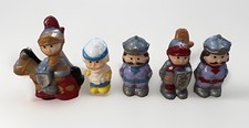 Lot Of 5 Happy Land Midevil Soldiers, Knights...