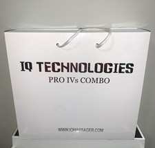IQ Technologies PRO IVs COMBO Massager TENS EMS Massage Belt Slippers Silver 
